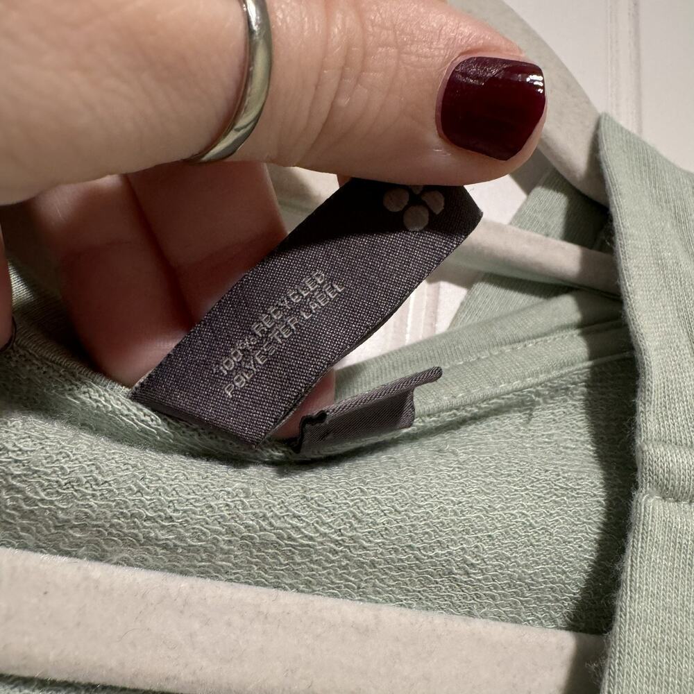 Sweaty Betty After Class Relaxed Hoody Mint Green Athletic Spring Size 10 - Picture 7 of 8
